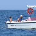 Britney Spears on a Boat With Sean and Jayden and Jason
