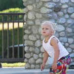 Gwen Stefani is seen with her son Zuma Rossdale at a park in Los Angeles. Gwen Stefani is seen with her son Zuma Rossdale at a park in Los Angeles.
