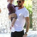 A Healthier Eric Dane Plays With Billie In The Park