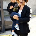 Anthony Kiedis And Daughter Stroll Through London