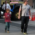 Matthew Broderick Strolls Home With Son From School