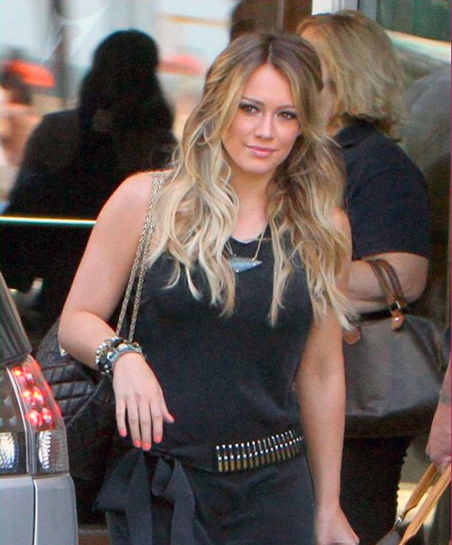 Hilary Duff Leaves Rio de Jainero