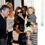 Angelina Jolie takes her children for a playdate with Gwen Stefani's boys after visiting Gwen's home in London Angelina Jolie takes her children for a playdate with Gwen Stefani's boys after visiting Gwen's home in London