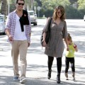 Jessica Alba And Family At A Birthday Party In Beverly Hills