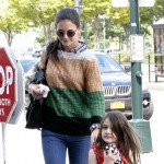 Katie Holmes Suri Cruise for a play date at the Chelsea Piers in New York City. Katie Holmes Suri Cruise for a play date at the Chelsea Piers in New York City.