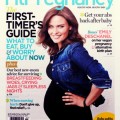 Emily Deschanel covers FitPregnancy Magazine