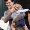Miranda Kerr and Orlando Bloom Out in Paris With Flynn September 29, 2011