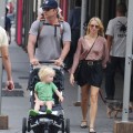 Naomi Watts, Liev Schreiber, and their two boys enjoy a family day out in New York City