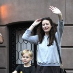 Actress Liv Tyler and son Milo are seen leaving her home in New York Actress Liv Tyler and son Milo are seen leaving her home in New York