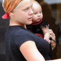 Pink Dotes On Willow Sage After Lunch With Husband Carey Hart
