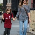 Sarah Jessica Parker walks her son, James Wilke to School
