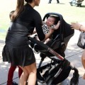 Victoria Beckham Takes Her Children Harper, Brooklyn, Romeo, and Cruz to The Gove