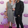 Nicole Richie and Joel Madden Take Their Kids To Disney's Princess Royal Court Celebration