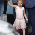 Nicole Richie was seen taking her daughter Harlow Madden to ballet lessons in Los Angeles, California on October 19, 2011.