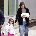 Katie Holmes ans Suri Cruise Leave the Children’s Museum of Pittsburgh and get icecream