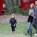 Jessica Alba and Cash Warren in Nyc With Honor and Haven
