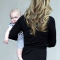 Christina Applegate with her baby in Los Angeles,