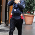 Orlando Bloom and son Flynn out in New York City (October 27)