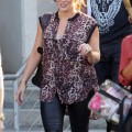 Pregnant Hilary Duff Visits Chelsea Lately