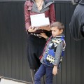 Gwen Stefani and Kingston Stop At A Bakery Before Heading to Gwyneth Paltrow's house