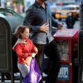 Hugh Jackman Drops Ava Off at School