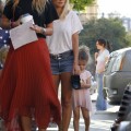 Nicole Richie takes her daughter Harlow to ballet class in Los Angeles, California on October 12th, 2011. Fame Pictures, Inc - Sa