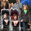 Sarah Jessica Parker walks the Kids to School