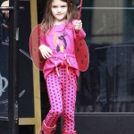 Suri Cruise Dresses Up as a Lady Bug Suri Cruise Dresses Up as a Lady Bug