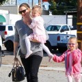 Jennifer Garner, Violet and Seraphina leave Ballet Class November 5 2011