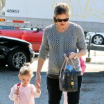 Jennifer Garner, Violet and Seraphina leave Ballet Class November 5 2011