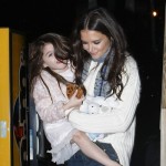 Suri Cruise Is Katies Little Cookie Monster