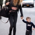 Gisele Bundchen out to eat in NYC with Benjamin Brady (November 19).