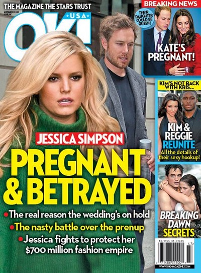 Jessica Simpson – Pregnant & Betrayed (Photo)