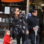 Alessandra Ambrosio is spotted out with her daughter Anja Louise enjoying the day in SoHo Alessandra Ambrosio is spotted out with her daughter Anja Louise enjoying the day in SoHo