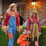 Alyson Hannigan Trick-Or-Treats With Her Family
