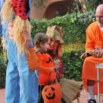 Alyson Hannigan Trick-Or-Treats With Her Family
