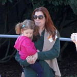Alyson Hannigan enjoyed at day at The Skirball Cultural Center with her husband Alexis Denisof, their young daughter Satyana and her grandparents on November 22, 2011 in Los Angeles, California. Alyson Hannigan enjoyed at day at The Skirball Cultural Center with her husband Alexis Denisof, their young daughter Satyana and her grandparents on November 22, 2011 in Los Angeles, California.