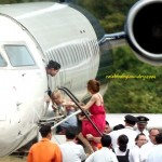 Angelina Jolie and her Children flying out of Vietnam's Con Dao airport, Nov 16 Angelina Jolie and her Children flying out of Vietnam's Con Dao airport, Nov 16