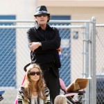 Charlie Sheen and Denise Richards at the soccer fields in Calabasas, California on November 19, 2011 to watch their eldest daughter Sam play in her soccer game.
