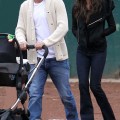 Victoria and David Beckham Take Harper Seven To Watch Romeo and Cruz Play In A Soccer Game