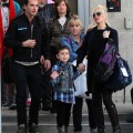Gwen Stefani With Husband Gavin Rossdale and Children Kingston and Zuma