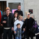 Gwen Stefani With Husband Gavin Rossdale and Children Kingston and Zuma