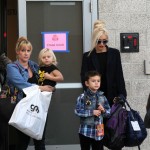 Gwen Stefani With Husband Gavin Rossdale and Children Kingston and Zuma