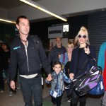 Gwen Stefani With Husband Gavin Rossdale and Children Kingston and Zuma