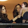 Victoria Beckham and Eva Longoria with Harper