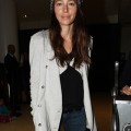 Jessica Biel makes her way out of the airport in Los Angeles, CA on October 10, 2011