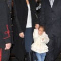 Jennifer Lopez and her twins, Max and Emme, were spotted leaving their NYC hotel on Tuesday (November 8).