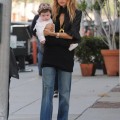 Rachel Zoe was spotted taking a stroll with her adorable little son Skyler Berman through Beverly Hills, California on November 16, 2011.