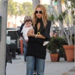 Rachel Zoe was spotted taking a stroll with her adorable little son Skyler Berman through Beverly Hills, California on November 16, 2011.
