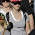 Reese Witherspoon at Disneyland in Anaheim with her family on Saturday (November 26).